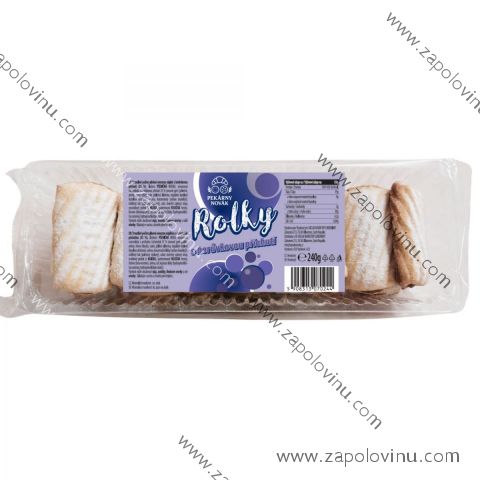 Pekárny Novák Rolky borůvkové 240g