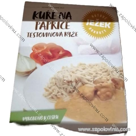 Ježek Kuře na paprice těstovinová rýže 450g