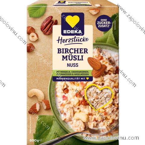 EDEKA Bircher müsli s ořech 500g