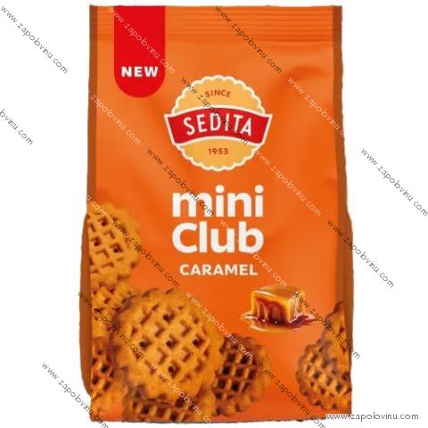 Sedita sušenky mini Club karamelové 160 g