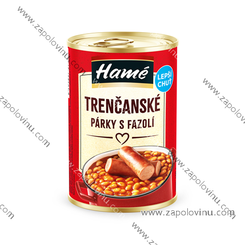 Hamé Trenčanské párky s fazolí 400 g