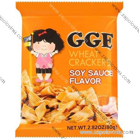 GGE pšeničný krekr s příchutí sojóvé omáčky 80 g