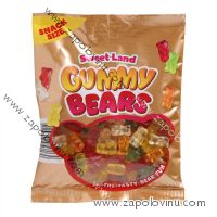 SWEET LAND Ovocné bonbóny gumoví medvídci 300g