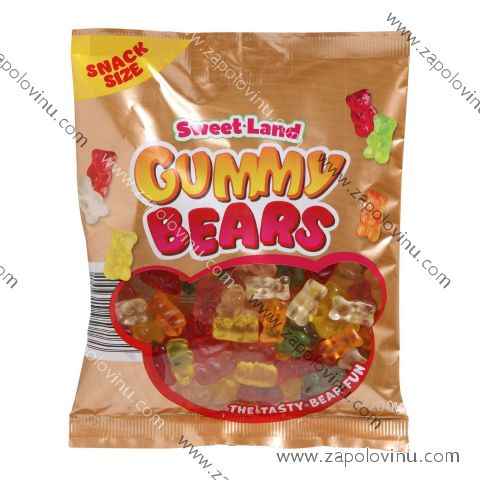 SWEET LAND Ovocné bonbóny gumoví medvídci 300g
