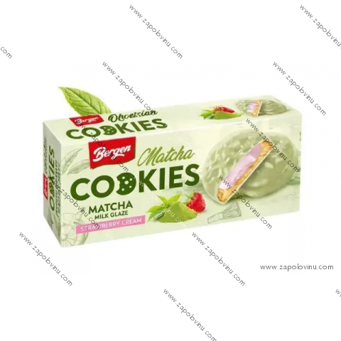 Bergen Cookies matcha strawberry 128g