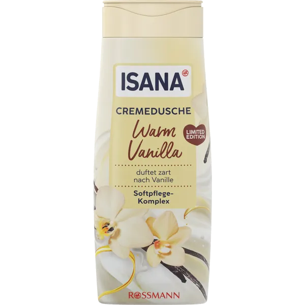 ISANA Krémový Sprchový gel horká vanilka 300ml