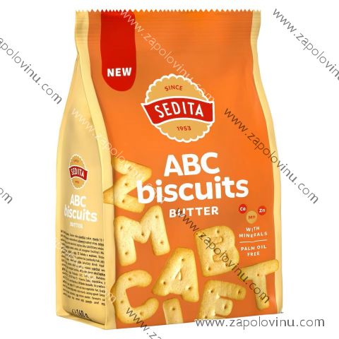 Sedita ABC Biscuits Butter 170g