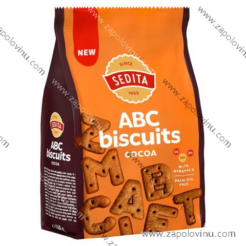 Sedita ABC Biscuits Cocoa 170g