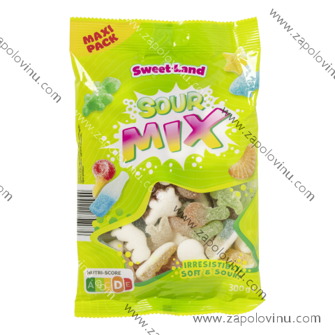 SWEET LAND bonbóny kyselý MIX 300g