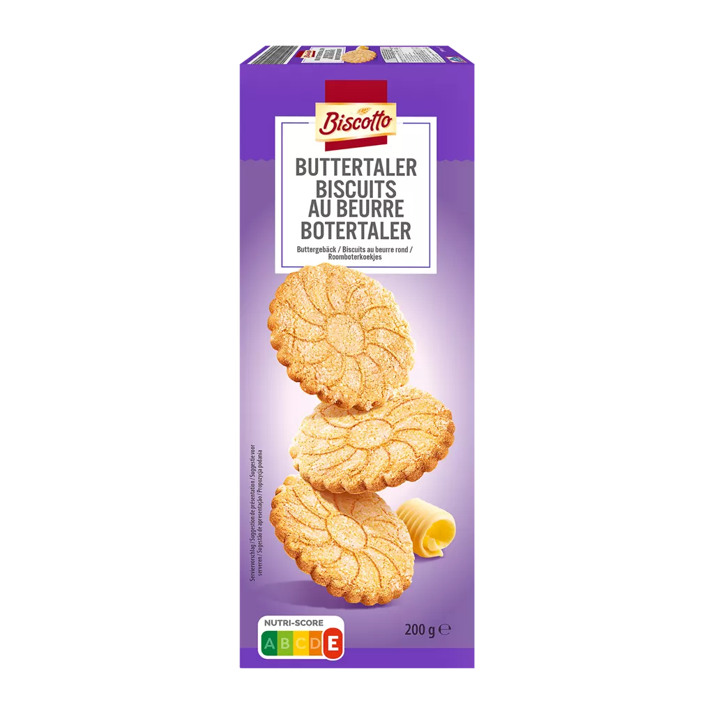 BISCOTTO Máslové sušenky 200g