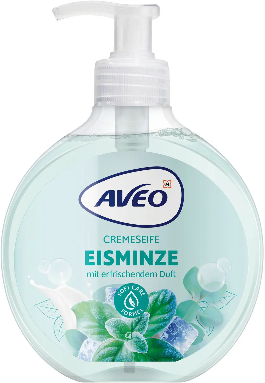 AVEO Krémové mýdlo Ledová máta 500 ml