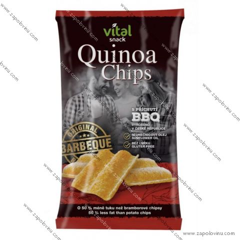 Vital snack quinoa chips barbecue 60g