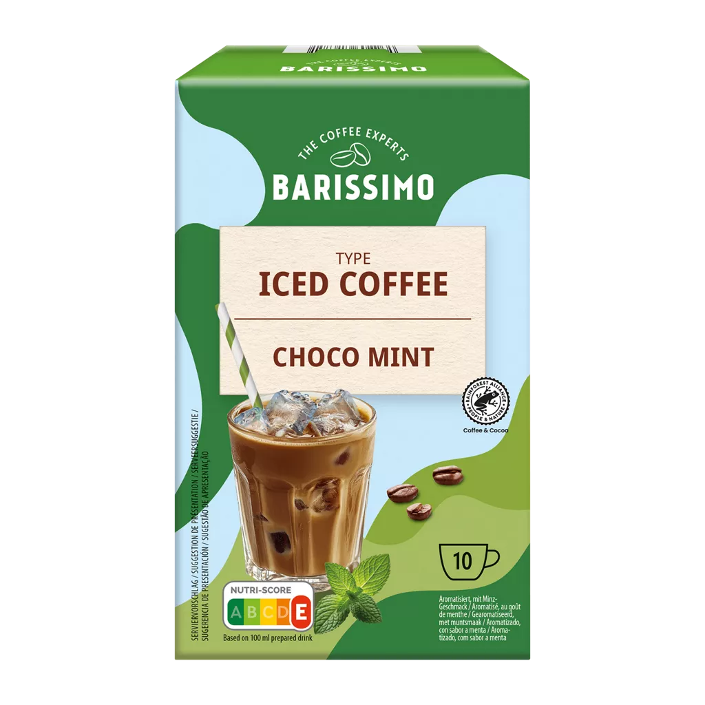 BARISSIMO Iced Coffee Čokoládovo-mátové 10 sáčků