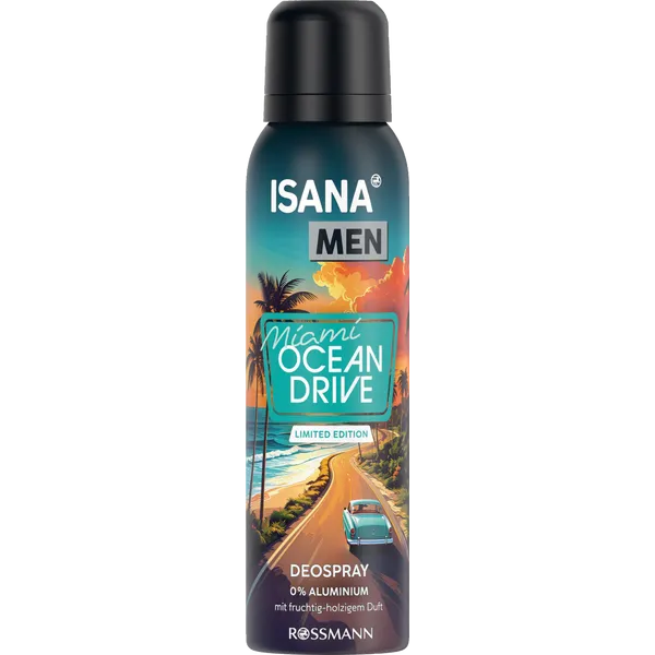 ISANA MEN Deospray Miami Ocean Drive 150 ml