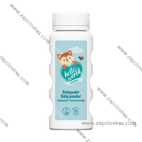 Hello World dětský pudr sensitive 100g