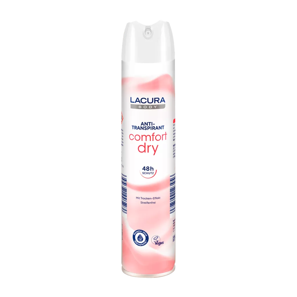 LACURA Anti-transpirannt ve spreji Comfort Dry 200 ml