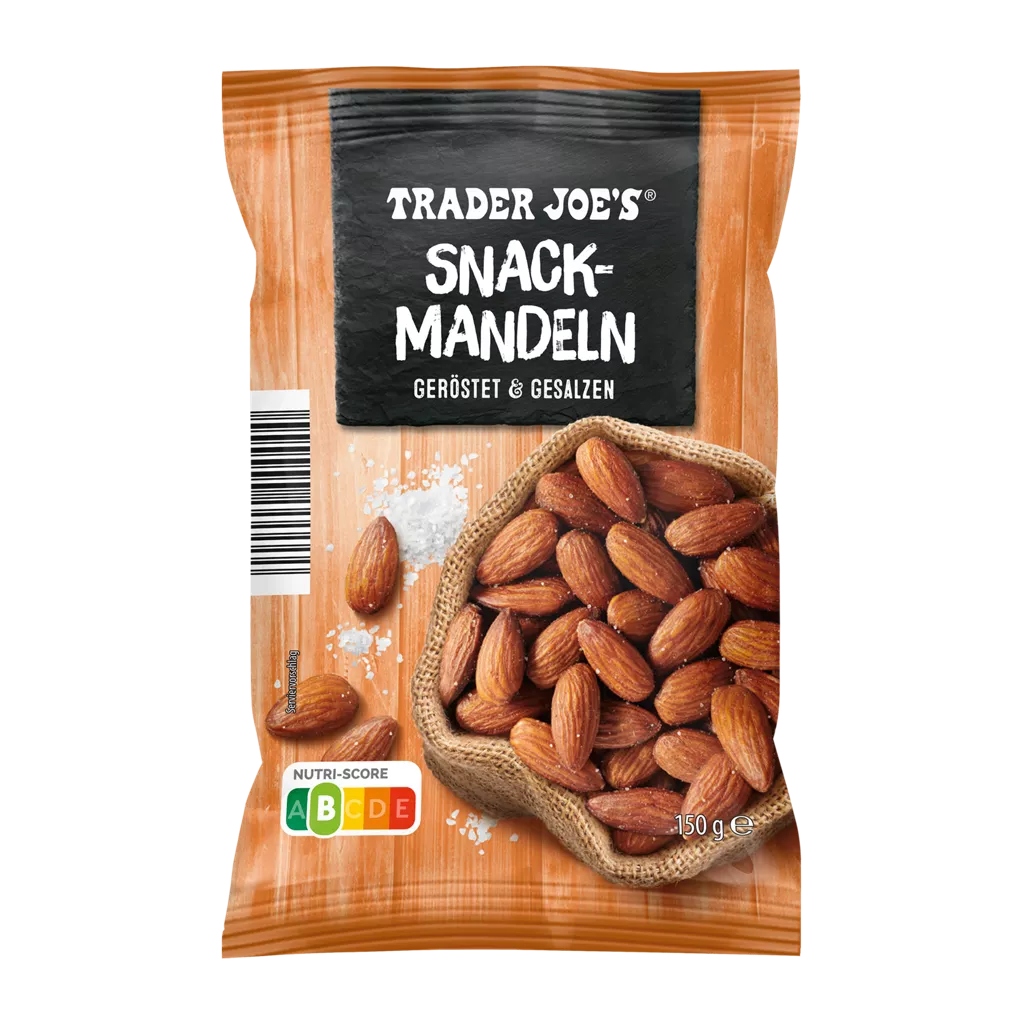 TRADER JOE'S Mandle pražené a solené 150g
