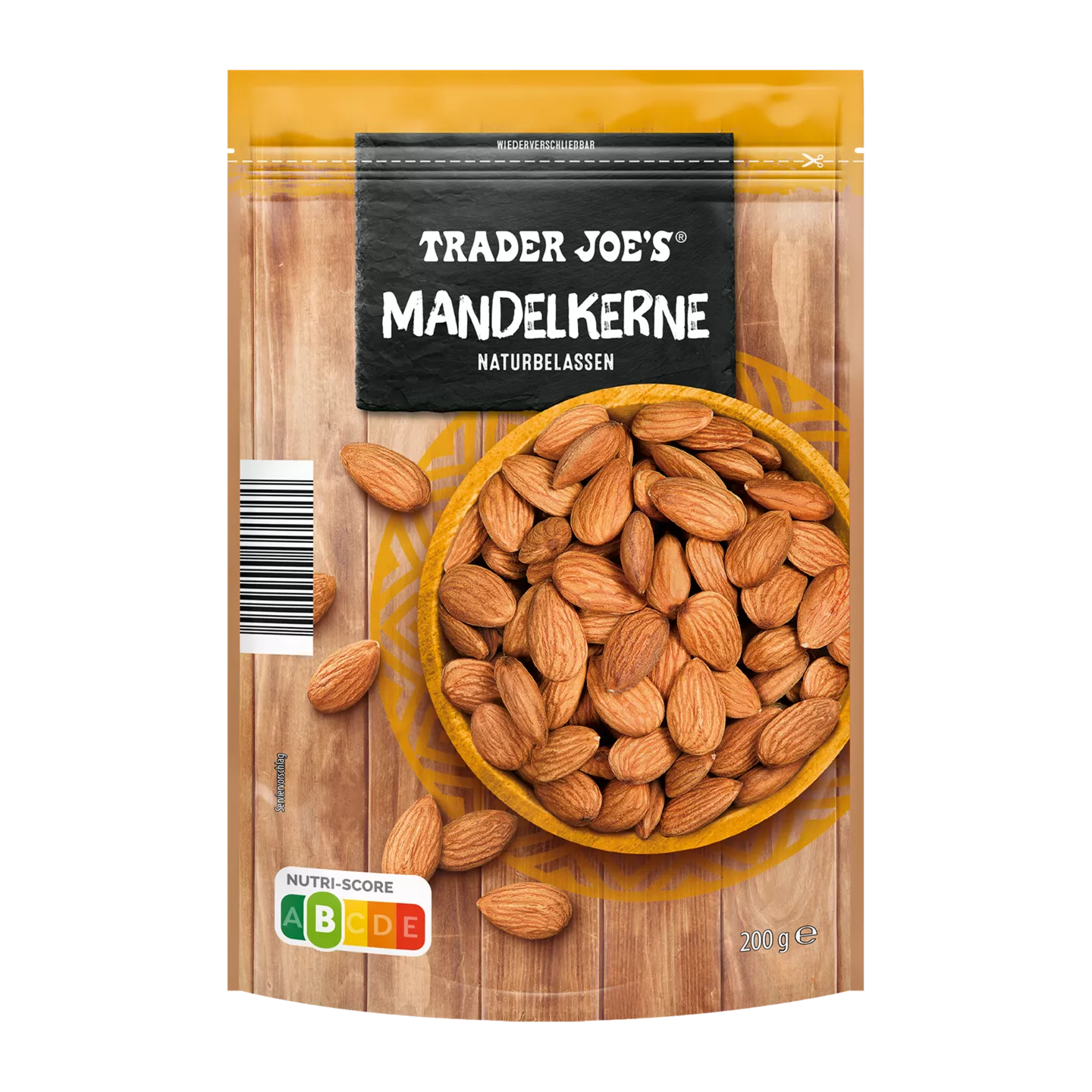 TRADER JOE'S Mandle natural 200g