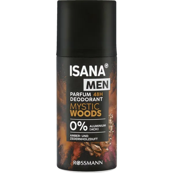 ISANA MEN Parfémovaný Deodorant Mystic Woods 150 ml