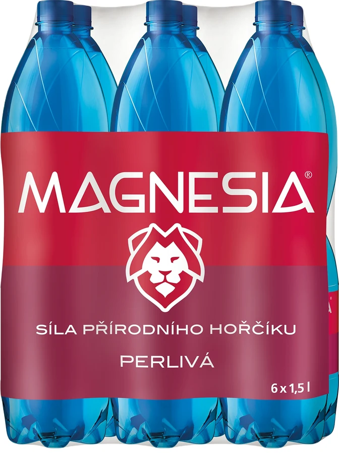 Magnesia Přírodní perlivá multipack, 6x1,5l