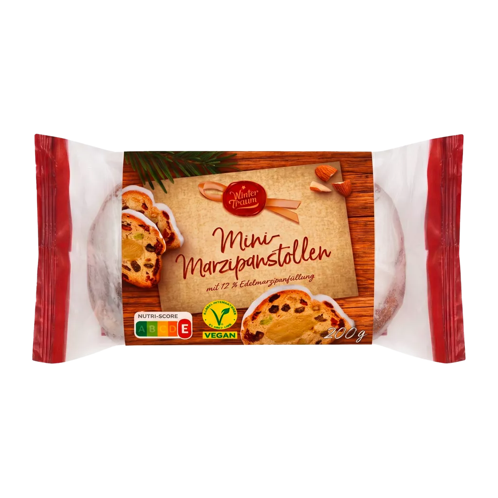 Wintertraum Jemná marcipánová štóla 200g
