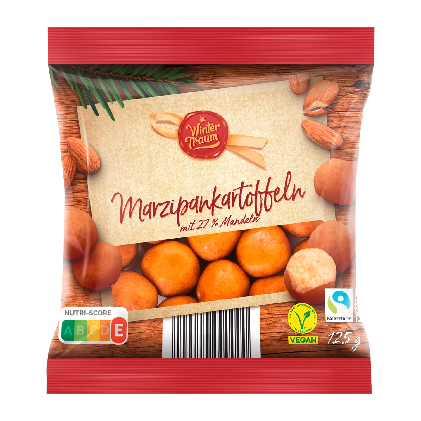 Wintertraum Marcipánové brambory 125g