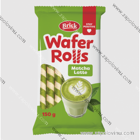 Brick Trubičky plněné Matcha Latte150g