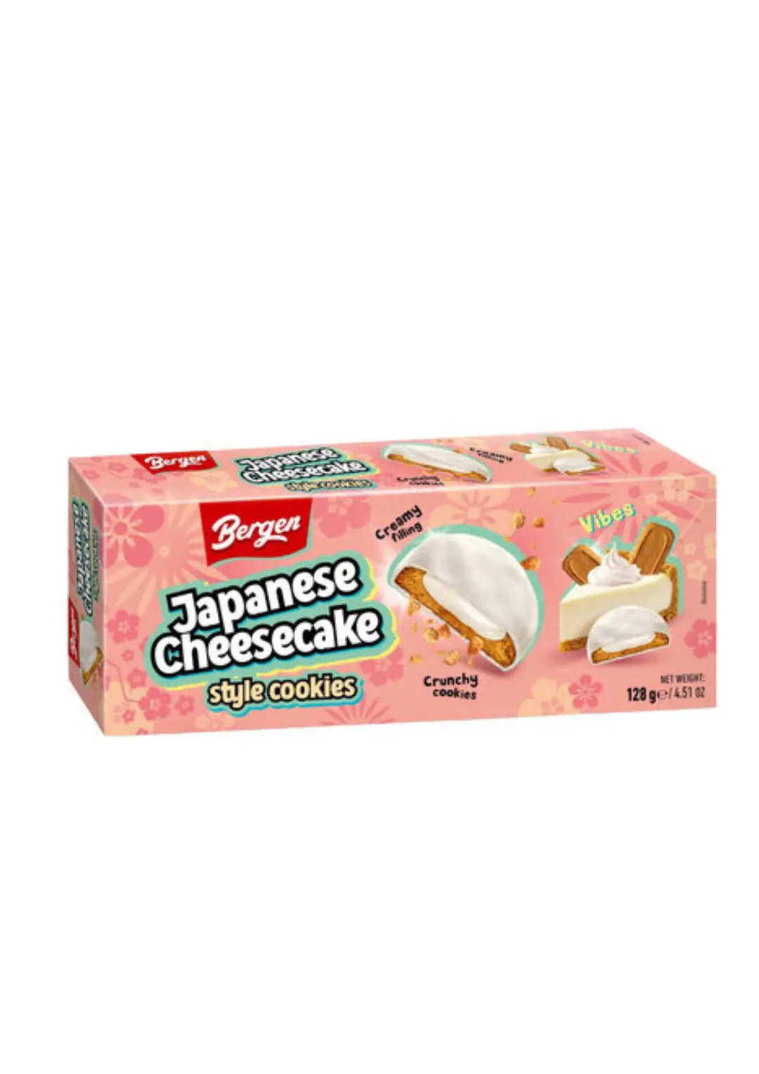 Bergen Cookies Japanese Cheesecake 128 g