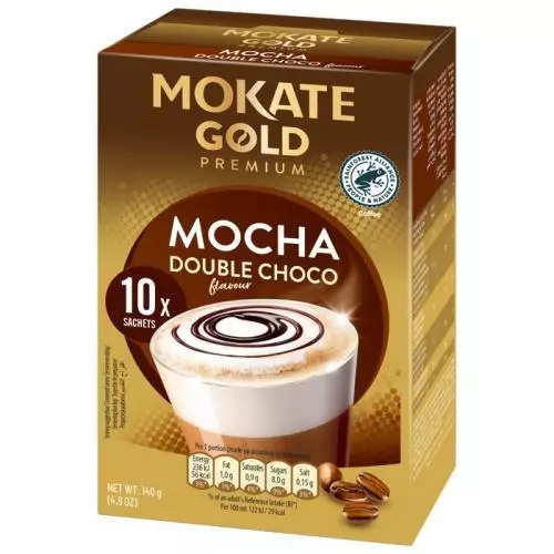 Mokate Gold premium mocha double choco 140g