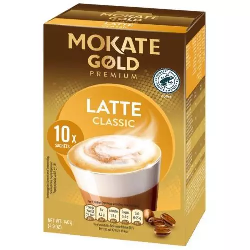 Mokate Gold premium latte classic 140g