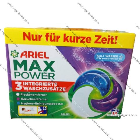Ariel Kapsle na praní Color MAX POWER 54 PD