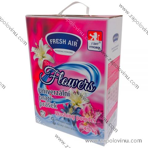 Fresh Air Universální prací prášek Flowers 4,5 kg