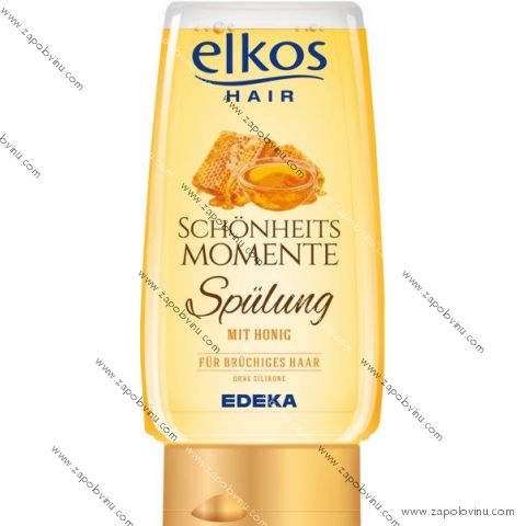 Elkos Premium balzám s medem pro poškozené vlasy 200ml