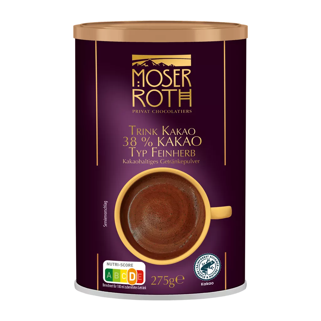MOSER ROTH Hořká čokoláda 38% kakaa 275g
