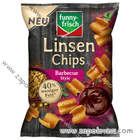 Funny-frisch čočkové chipsy ve stylu BBQ 90g