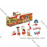 Kinder 3D vláček adventní kalendář 221 g CZ
