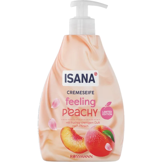 ISANA Krémové mýdlo Feeling Peachy 500 ml