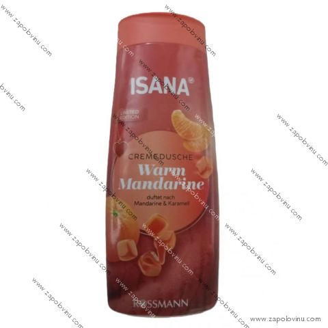 ISANA Sprchový gel Horká mandarinka a karamel 300 ml