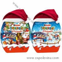 Kinder adventní kalendář s čepicí 370g CZ