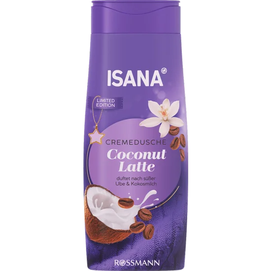 ISANA Krémový Sprchový gel Coconut Latte 300 ml