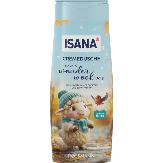 ISANA sprchový gel Have a Wonderwool Day 300 ml