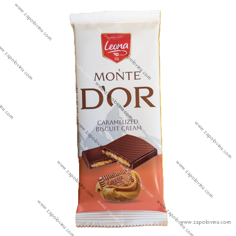 Leona pochoutka monte dor milk karamelizovaná sušenka 90g