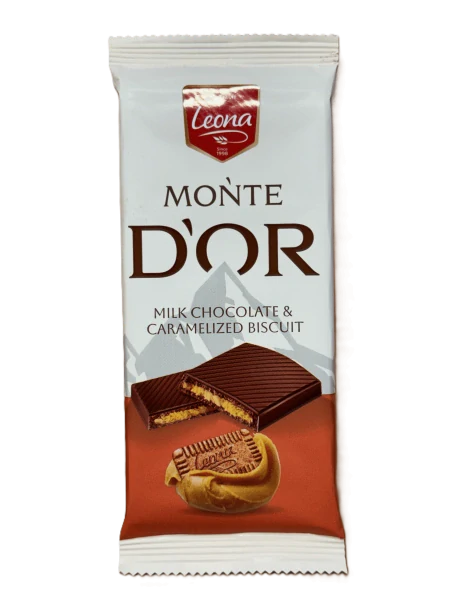Leona pochoutka monte dor milk burákové máslo 90g