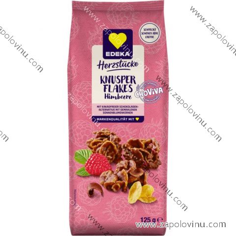 EDEKA Křupavé lupínky malinové 125g