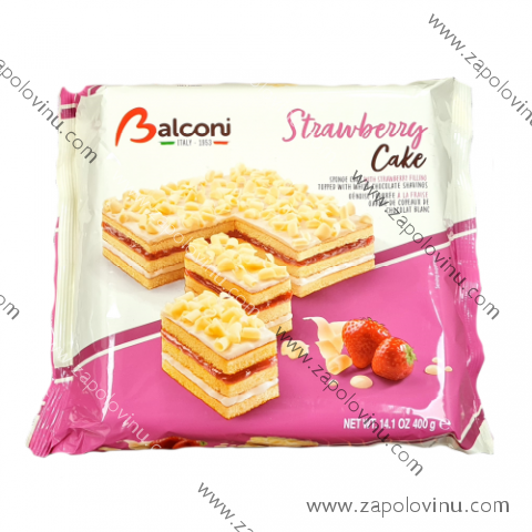 Balconi Dessert Jahodový 400g