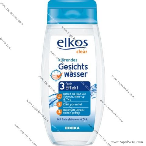 ELKOS čistící voda na obličej 250 ml