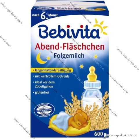 Bebivita pokračovací mléko před spaním, 500g