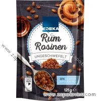 Edeka rozinky s pravým jamajským rumem 125g