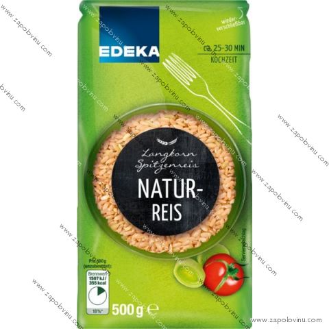 Edeka Rýže natural dlouhozrnná 500g