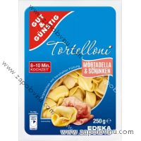 G+G Tortelloni plněné mortadelou a uzenou šunkou 250g